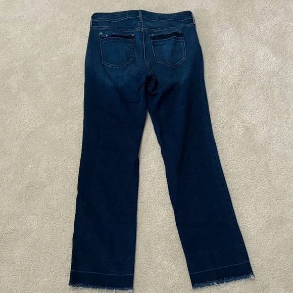 NYDJ Dark Blue “Marilyn” Straight Leg Jeans - Picture 4 of 4